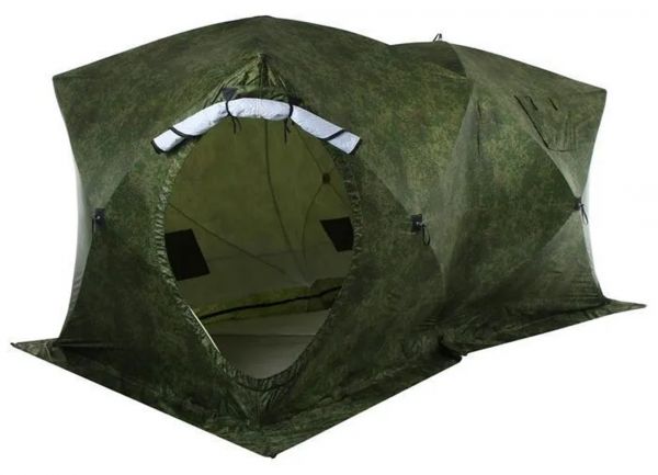 Палатка СТЭК КУБ-3 Дубль камуфляж (пиксель)
