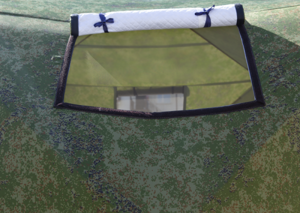 Палатка СТЭК КУБ-3 Дубль трёхслойная камуфляж с москитной сеткой